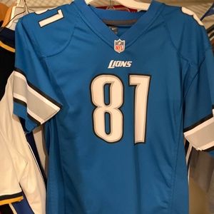 Calvin Johnson lions jersey